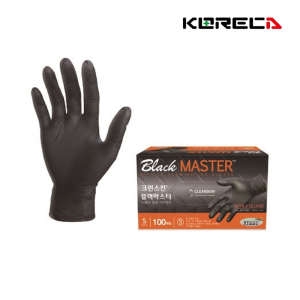 크린스킨  블랙마스터 니트릴장갑 100매 M