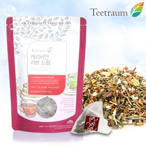 허브월드  티트라움 teetraum 캐리비안 러브드림 30티백