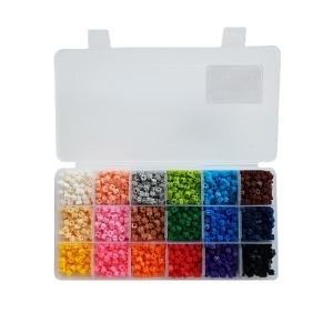 6mm 디폼블럭 18색세트 약 3240pcs 도안책포함 미니블럭