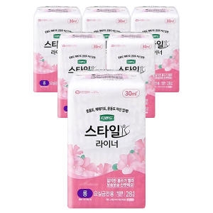 디펜드 스타일 라이너 여성용 무향 롱 28개