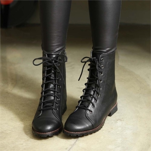 비비핑크 DV 590 빈티지 레이스업 앵클부츠 여성 앵클부츠 워커부티 여성 워커힐 여성 부티 워커힐