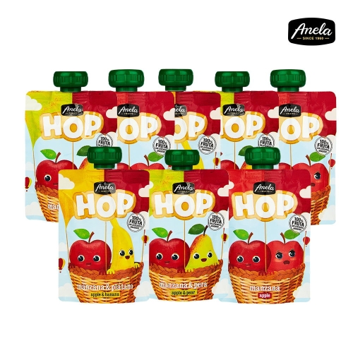 Safrunat S.L. 아넬라 HOP 짜먹는 과일퓨레 100g