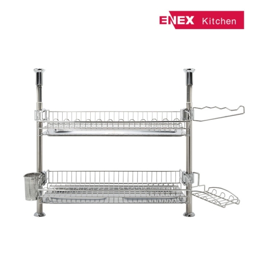 에넥스  유닉 기둥식 싱크선반 600 2단