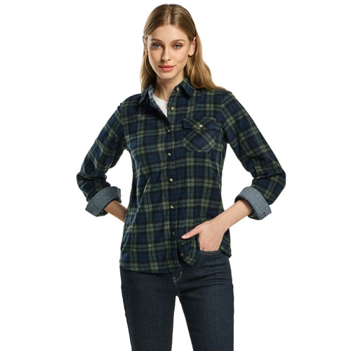 테슬라 CQR 아웃도어 등산 캐주얼 플리스 긴팔 셔츠 CQ-WOS220