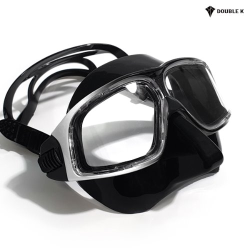 더블케이  프리다이빙용 재규어R 마스크 달마시안