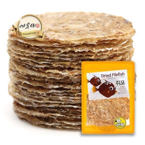 가온애  특선 참쥐포 소 30마리 프리미엄 쥐포 쥐치포 어포 중쥐포 맥주안주 아귀 주전부리 건포