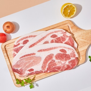 친절정육점  왕목살 목전지 500g+500g 반값할인