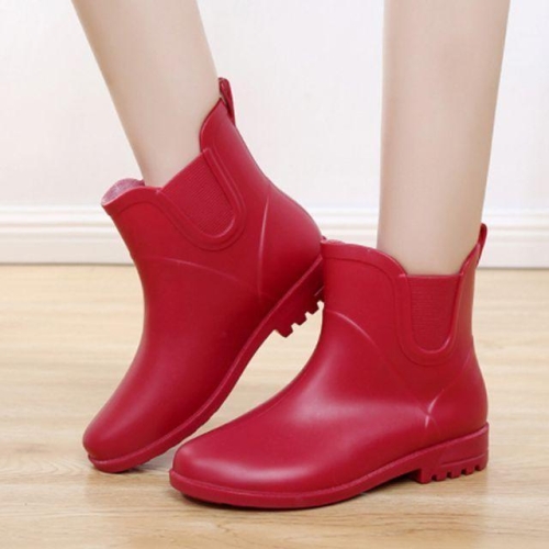 5DW6F94FA 여성 레인부츠 작업화 밭일 부츠 눙사신발 장화 여자부츠 첼시 장마철신발 본상품선택 회검_230 본상품선택