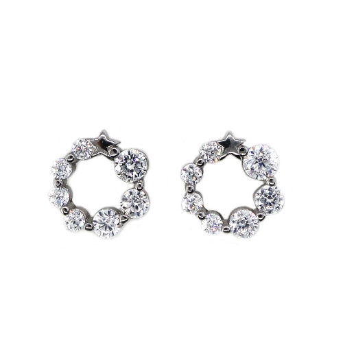 EZOCS06 데일리 여성 핀디자인 귀걸이