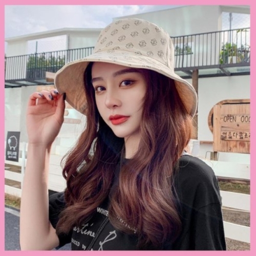 ZNL_3749932   색상  베이지  여자모자 여름 파나마햇 패턴 벙거지 양면 LD-269 버킷햇 여성버킷햇 벙거지모자..