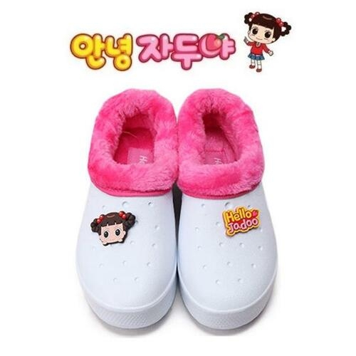 커밍 안녕자두야 겨울만능실내화