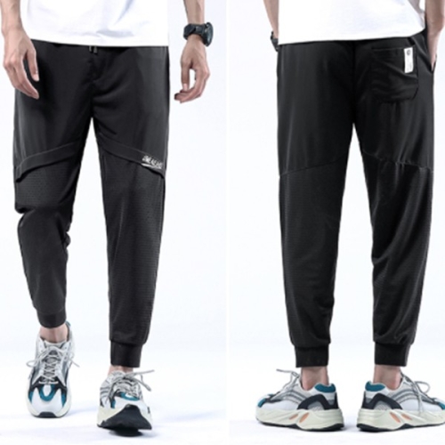 쿨링팬츠 남성조거팬츠 트레이닝 여름긴바지 허리밴딩 IS-PA21 KNL_DMS