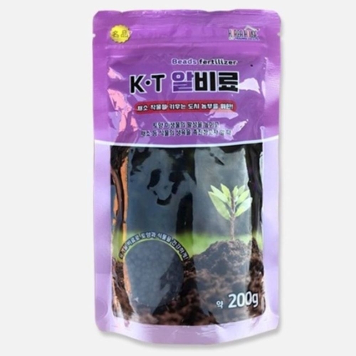 건곤지오텍  KT 알비료 200g/비료 퇴비 화분흙 배양토 상토