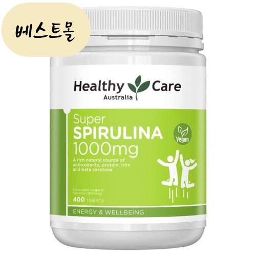 헬씨케어 헬시케어 스피루리나 1000mg 400정