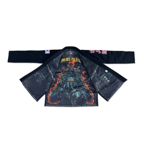 골드  엠크릿 해병대 주짓수도복 블랙 550gsm 상하세트