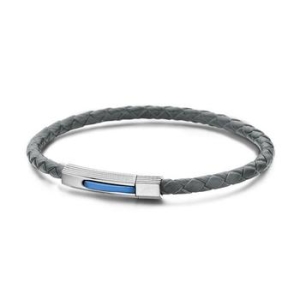 발란스3000 프랭크1967 폼페이 가죽팔찌 그레이 4mm 7FB-0003