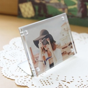 아트사인 미니 자석 액자 80x55 가로형 / 차량용 납골당 장식