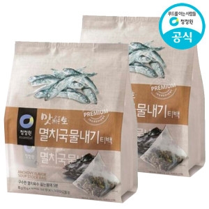 청정원 맛선생 멸치국물내기 티백 80g(10gx8입)