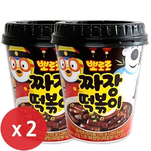 농가식품 뽀로로 짜장 떡볶이 110g