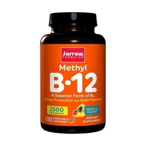 자로우포뮬러스 메틸 B-12 트로피컬 2500mcg 츄어블 100캡슐