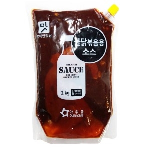 아워홈 불닭소스 2kg 매운 불닭볶음면 닭발 닭꼬치 핫 소스