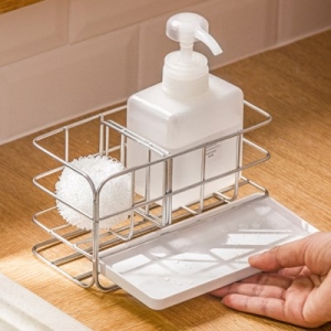 레드캣  모던 SUS304 스텐 칸막이 조절되는 다용도 정리대