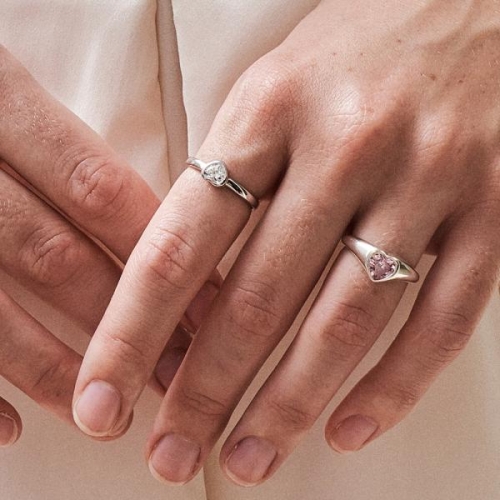 OST  하트 포텐 실버 반지 13호 OTRF22967QWW