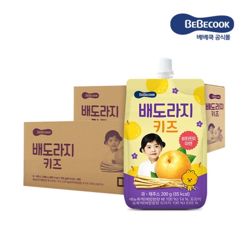 베베쿡 배도라지 키즈 200ml