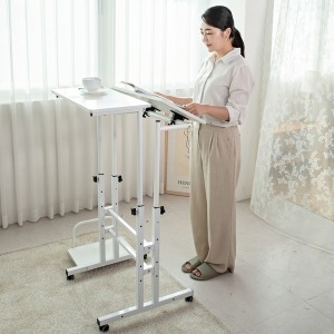 제이피스토어 높은 높이조절 높낮이조절 스탠딩 책상