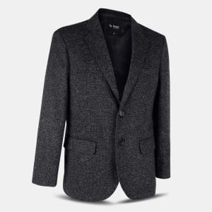 아즈바이 남성 울 혼방 빈티지 콤비자켓_BN1171