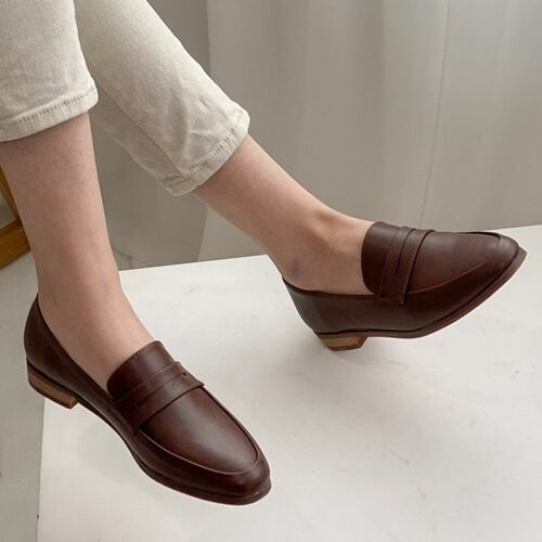 여성 로퍼 스탠다드 베이직 심플 디자인 정장 구두   W88D294
