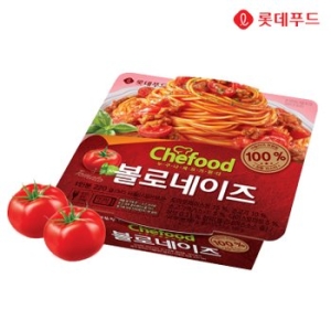 롯데푸드 쉐푸드 볼로네이즈 스파게티 220g