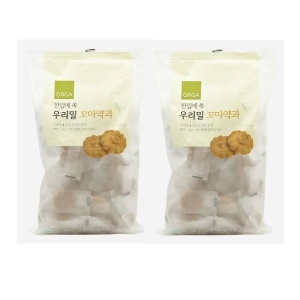 올가홀푸드  한입에 쏙 우리밀 꼬마약과 400g