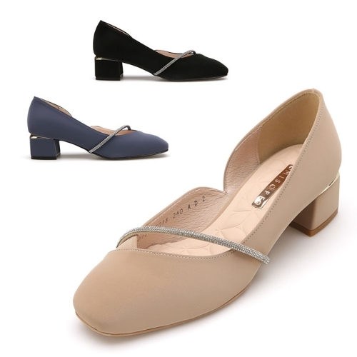 미소페 여성 사선 핫픽스 펌프스_012231018