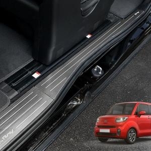 인베스  기아 더뉴레이 도어스텝 발판 알루미늄 커버