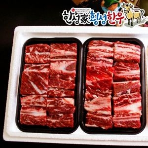 한성가  횡성한우 찜갈비세트 5호 1.6kg