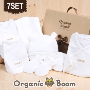 오가닉붐 착한 유기농 베이직 출산 7종 선물 세트