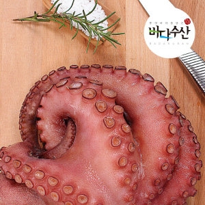 바다수산  자연산 싱싱 통영 삶은문어1kg
