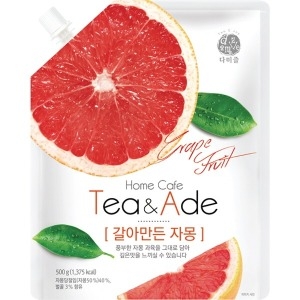 다정  홈카페 티&에이드 갈아만든 자몽 500g