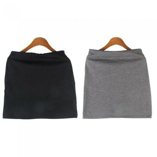 리더스  허리밴딩 H라인 미니스커트 기본짧은치마 데일리패션  5133420