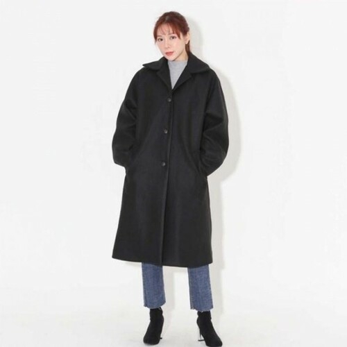 리더스 여성 빅카라 캐쥬얼 무릎기장 데일리 아우터 S6271419