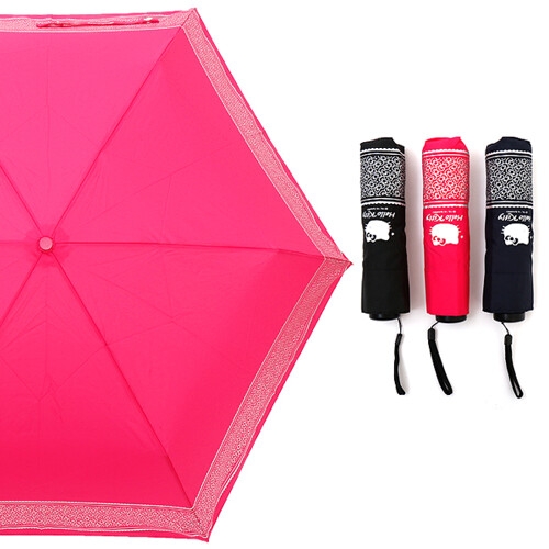 헬로키티 3단 우산