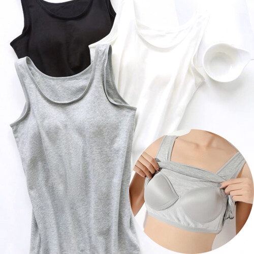 마이핏 소프트 모달 브라탑 캡나시 노와이어 일체형 빅사이즈 M XXL