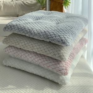 한스갤러리  극세사 방석 식탁 의자 거실 쿠션 겨울 방석