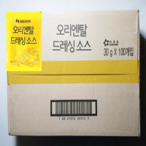 청정원 일회용 오리엔탈 드레싱 30g