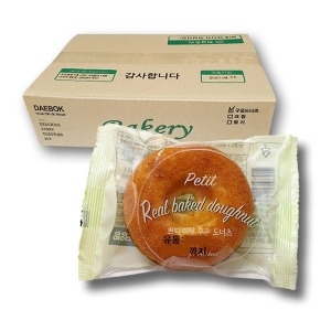 대복  쁘띠리얼 구운도너츠 40g x 25개 1박스