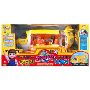 콩순이 세계여행 비행기 완구