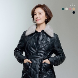 LBL 밍크카라 이태리 램스킨 구스다운 코트