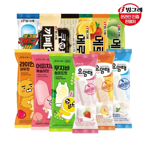 빙그레 쿠앤크바 아이스크림 40개