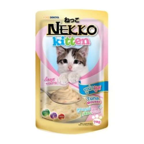 Unicord Public 네코 키튼 참치 무스 파우치 70g